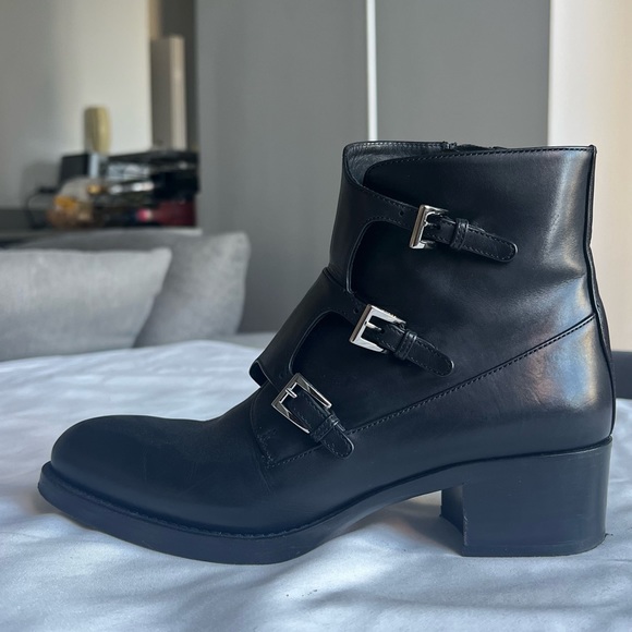 Prada black ankle boots, size 5.5 - Picture 7 of 11